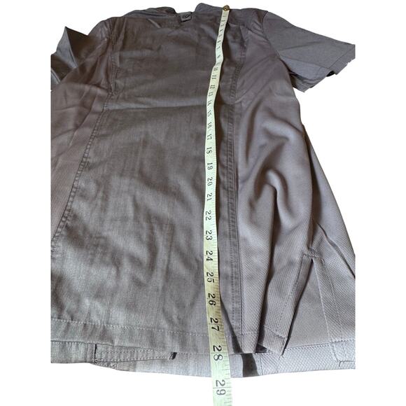 Chef Works Women's Grey Springfield Chef Coat Size Medium - Picture 7 of 9